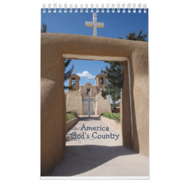 アメリカ、神の国あなたは日付カレンダーを選ぶ カレンダー