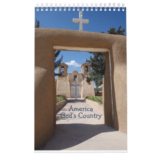 アメリカ、神の国あなたは日付カレンダーを選ぶ カレンダー (カバー)