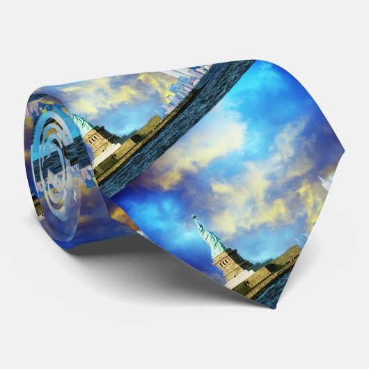 アメリカ、自由の女神、ネックタイ ネクタイ (ロール)