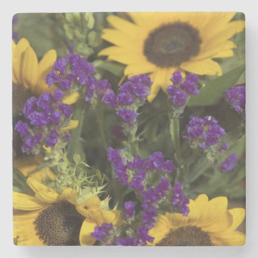 アメリカ、華道ブライダル店 ストーンコースター (正面)