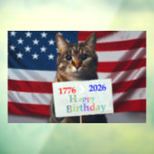 アメリカ 誕生日おめでとう ウィンドウサイン (シート3)
