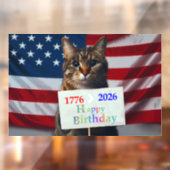 アメリカ 誕生日おめでとう ウィンドウサイン (シート2)