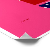 アメリカ～飛行BOAC ポスター (角)