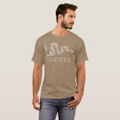 アメリカ+13植民地+合併+スネーク Tシャツ (正面フル)