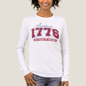 アメリカ 1776年 250年 トライブレンドTシャツ (正面)
