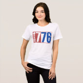 アメリカ 1776  トライブレンドＴシャツ (正面全面)