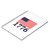 アメリカ 1776 ノートブック (左側)