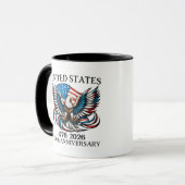 アメリカ 1776 マグカップ - USA建国250周年記念 (正面左)