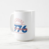 アメリカ 1776 自由の国 コーヒーマグカップ (正面左)