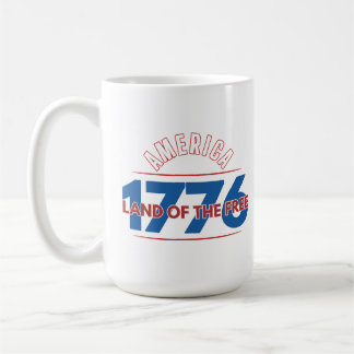 アメリカ 1776 自由の国 コーヒーマグカップ