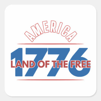 アメリカ 1776 自由の国 スクエアシール