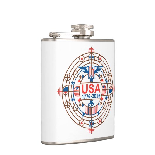 アメリカ 1776-2026 フラスク (右)