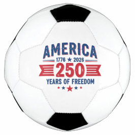 アメリカ 1776 2026 自由の250年 愛国 サッカーボール