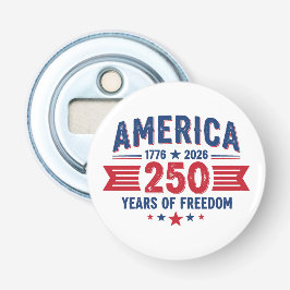 アメリカ 1776 2026 自由の250年 愛国 栓抜き