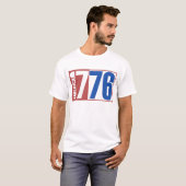 アメリカ 1776 Tシャツ (正面フル)