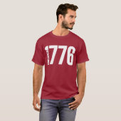 アメリカ 1776  Tシャツ (正面フル)
