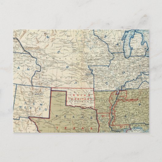 アメリカ 1861年6月 ポストカード (正面)