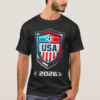 アメリカ 2026 ユナイテッドステイツ スポーツ プレーヤー USAeam 2026 Tシャツ