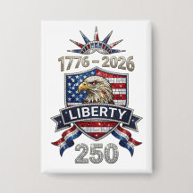 アメリカ 250周年 リバティーイーグル 1776–2026 ラインストーン スタイル