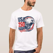 アメリカ 250  Tシャツ (正面)