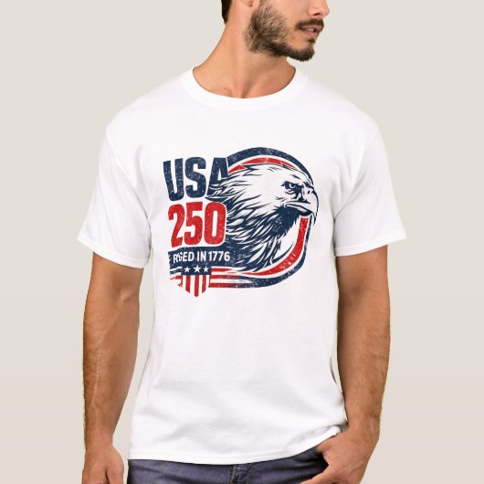 アメリカ 250 Tシャツ (正面)