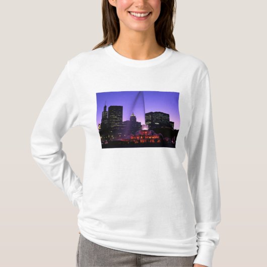 アメリカ、IL、シカゴ。バッキンガム泉イングラント Tシャツ (正面)