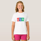 アメリカ Tシャツ (正面フル)