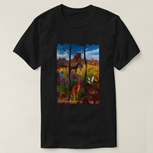 アメリカ Tシャツ (デザイン正面)
