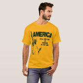 アメリカ Tシャツ (正面フル)