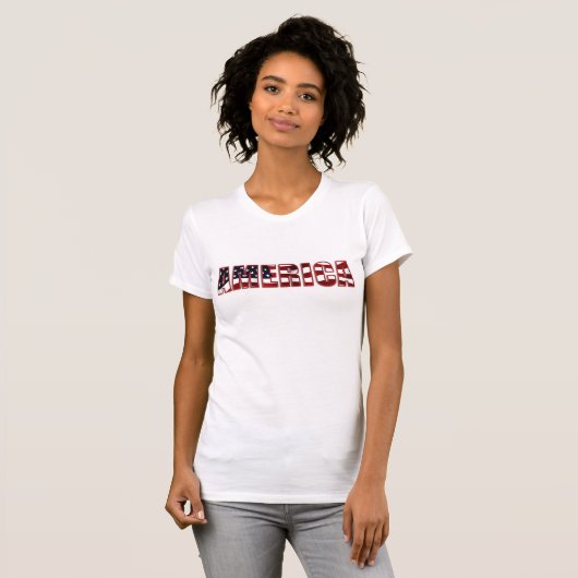 アメリカ Tシャツ (正面フル)