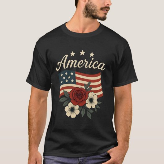 アメリカ Tシャツ (正面)