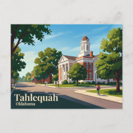 アメリカ Tahlequah ポストカード