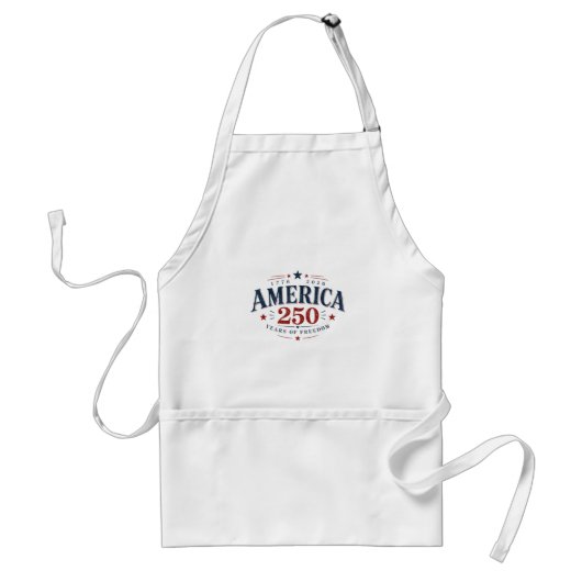 アメリカ USA 250周年, 自由の250年 スタンダードエプロン (正面)
