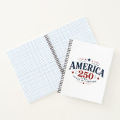 アメリカ USA 250周年, 自由の250年 ノートブック (内部)