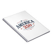 アメリカ USA 250周年, 自由の250年 ノートブック (右側)