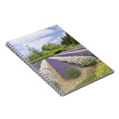 アメリカ， WA，セキム，パープルヘイズラベンダーファーム ノートブック (右側)