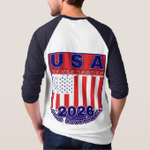 アメリカ WTP CG 2026 Tシャツ (裏面)