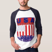 アメリカ WTP CG 2026 Tシャツ (正面)