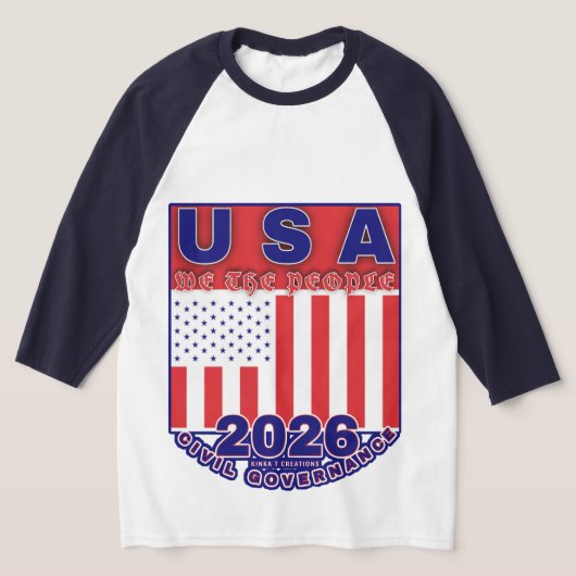 アメリカ WTP CG 2026 Tシャツ (レイダウン)