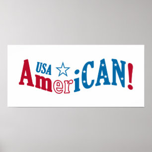 アメリカAmeriCAN!カスタムポスター ポスター