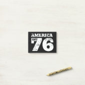 アメリカEst 1776愛国心 ポストイット (デスク上)