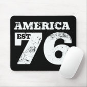 アメリカEst 1776愛国心 マウスパッド (マウス)