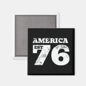 アメリカEst 1776愛国心 マグネット (正面/裏面)