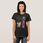 アメリカFとメンス父最高のの日のパッパ Tシャツ (正面フル)