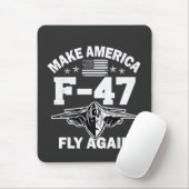アメリカF-47を7月4日に再び飛行させる マウスパッド (マウス)