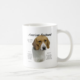 アメリカFoxhoundの歴史のデザイン コーヒーマグカップ