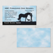 アメリカFoxhound西部のMotiff 名刺 (正面/裏面)