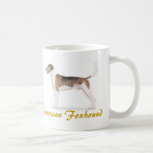 アメリカFoxhound、沢山の犬の恋人! コーヒーマグカップ