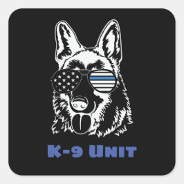 アメリカK-9ユニット スクエアシール