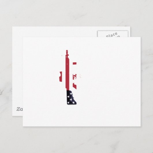 アメリカM4 ポストカード (正面/裏面)